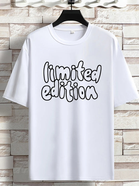 Mens Sticker Printed T-Shirt MMSPS77 - White