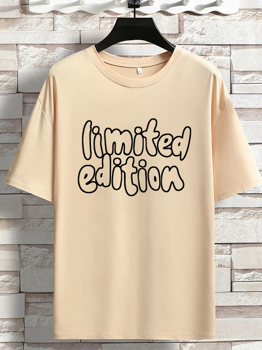 Mens Sticker Printed T-Shirt MMSPS77 - Cream