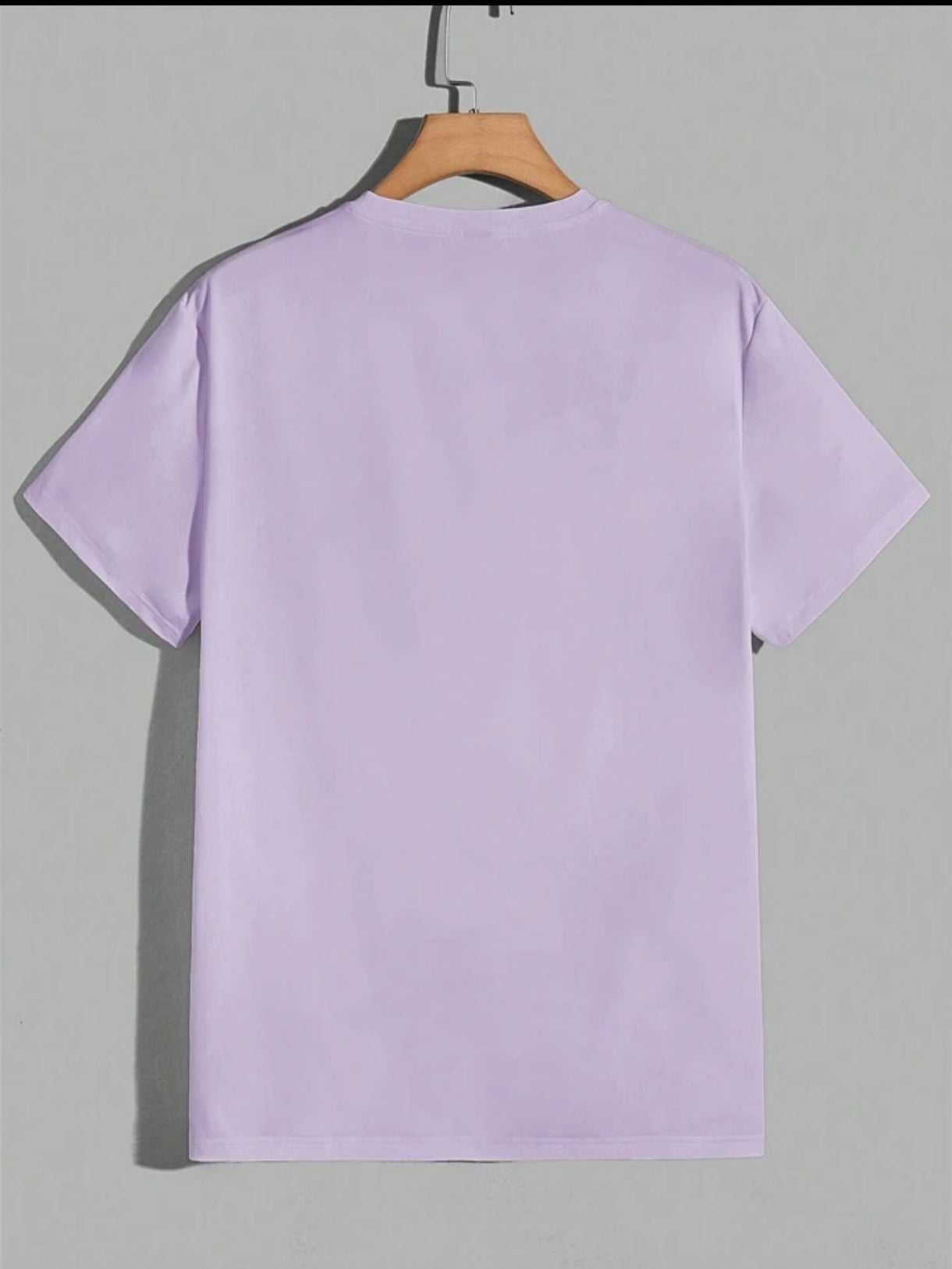 Mens Sticker Printed T-Shirt MMSPS201 - Purple