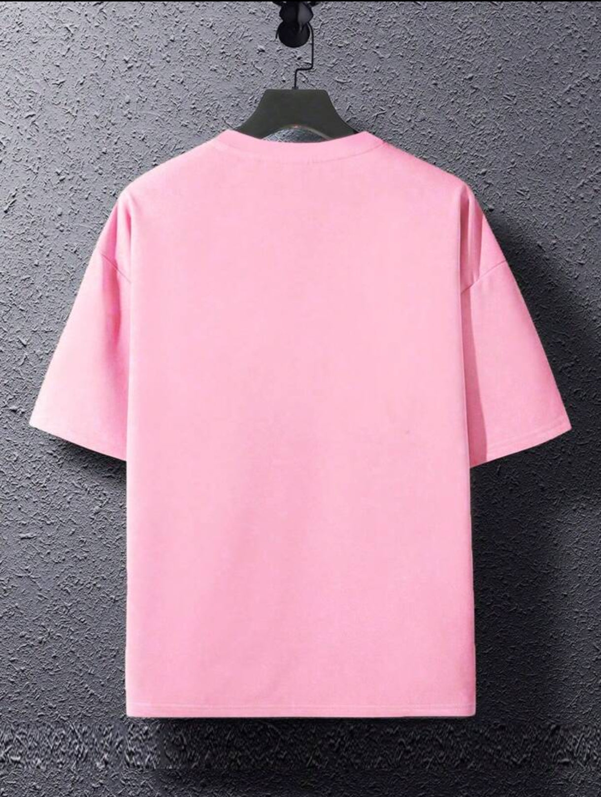 Mens Sticker Printed T-Shirt MMSPS211 - Pink