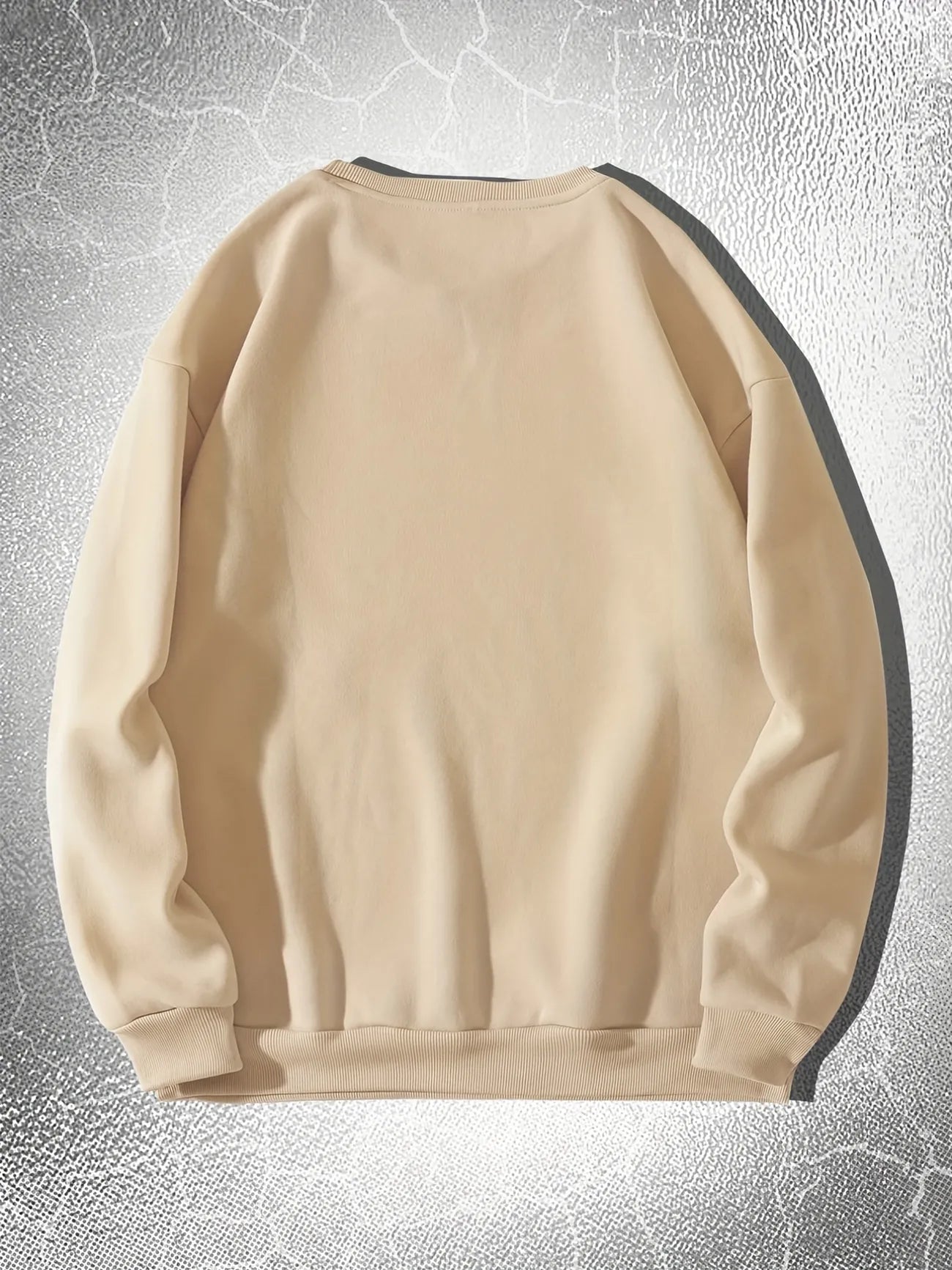 Mens Printed Sweatshirt - MIRPWS39 - Cream